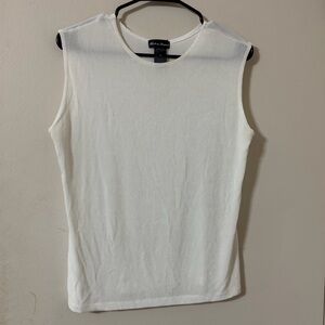 Calvin Klein White Muscle Tee
